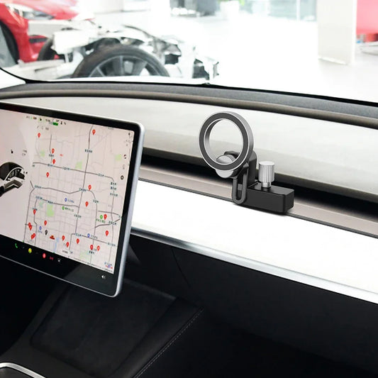 Mobile Phone Holder – 360° Rotation Quick Access for Tesla Model 3 & Model Y