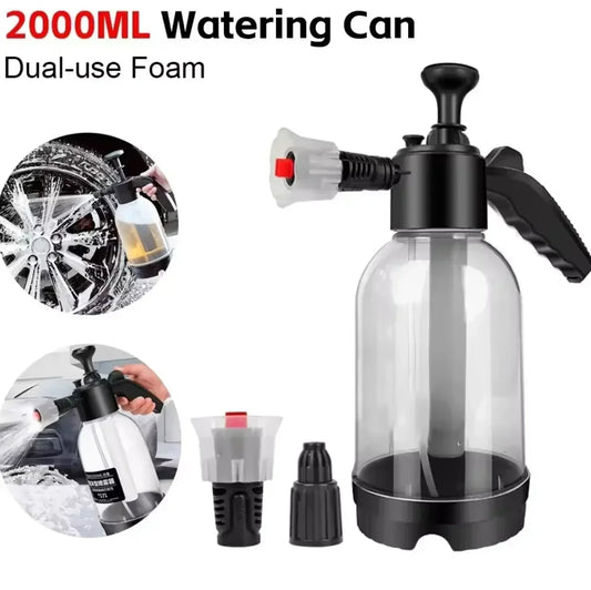 2L Hand-Held Foam Sprayer – Car Wash & Disinfection Watering Can