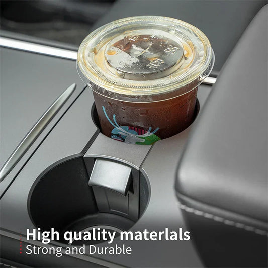 Tesla Model Y (2021–2024, 2025) & Model 3 Central Control Cup Holder – Original Car Color Interior Accessory