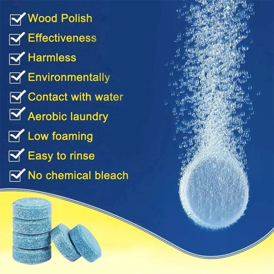 New Solid Cleaner Car Windscreen Cleaner Effervescent Tablet