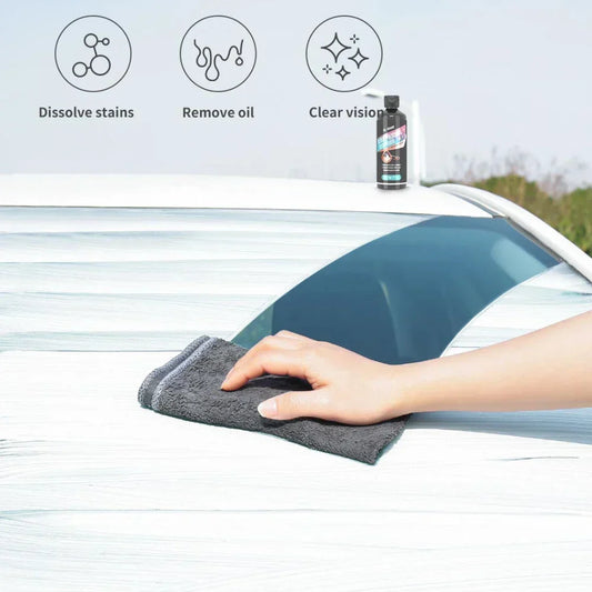 Glass Polishing Compound – Windshield Oil Film Remover & Deep Cleaning Paste
