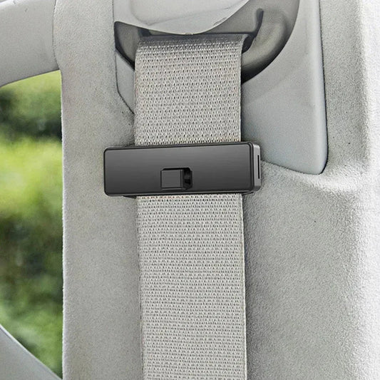 2Pcs Adjustable Car Safety Seat Belt Holder Stopper Buckle Clamp – Fixing Clips & Decorative Accessories